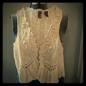 Beautiful decorative knit sweater vest